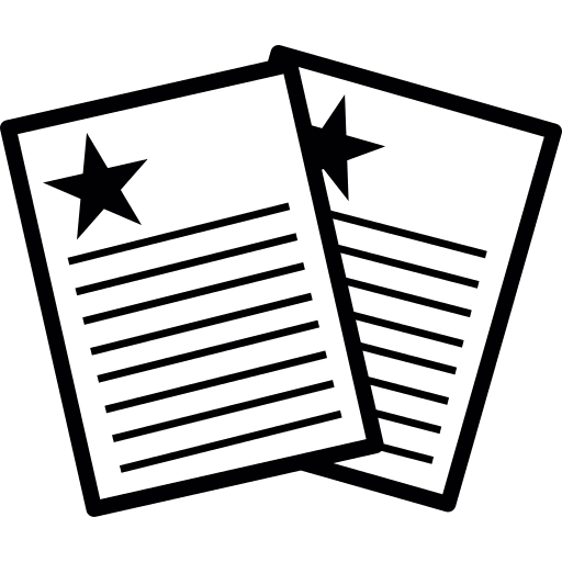 Text favourite text documents icon