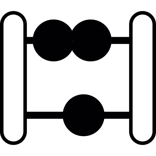 Abacus counting mathematics maths icon