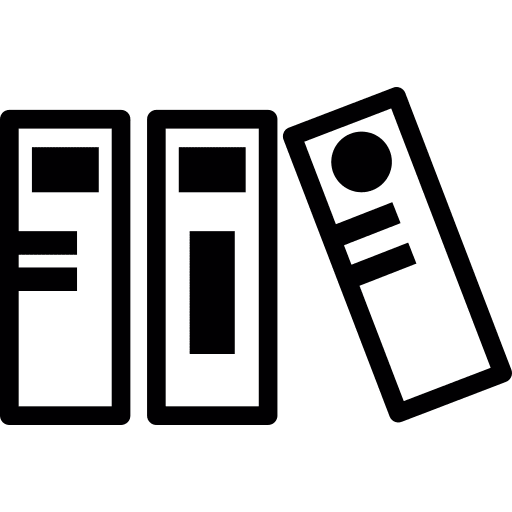 Archives classify archives dossier icon