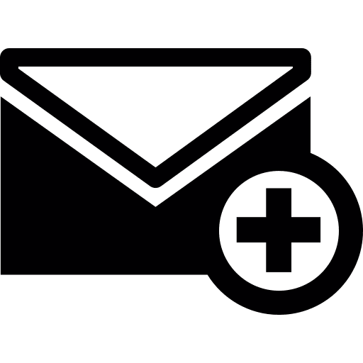 New email new message add icon