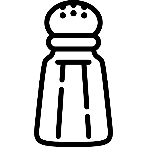 Religious salt jewish food religion icon