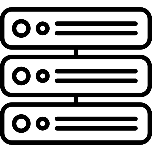 Server computing server connection icon