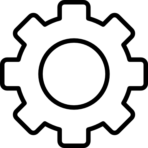 Settings tool cogwheel setup icon