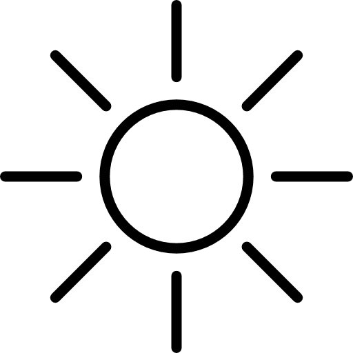 Sun sunny sun summer icon