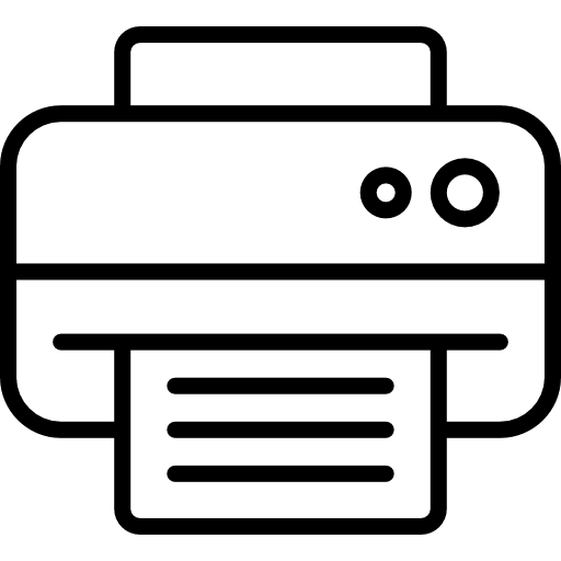 Printer printing printer print icon