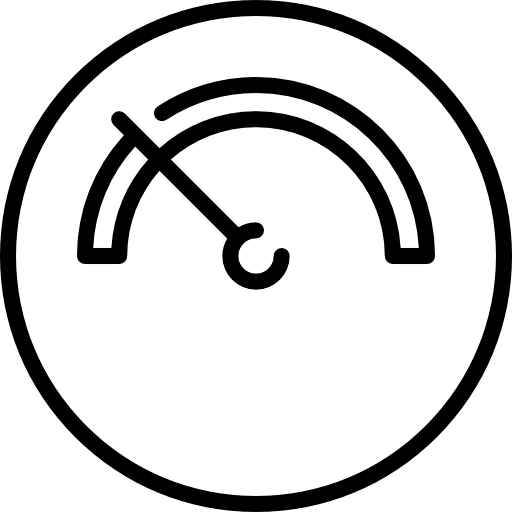 Speedometer car racing speed icon