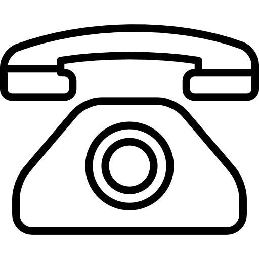 Telephone communication communications old phone icon