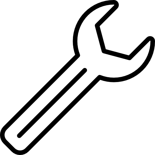 Wrench wrench garage tool icon