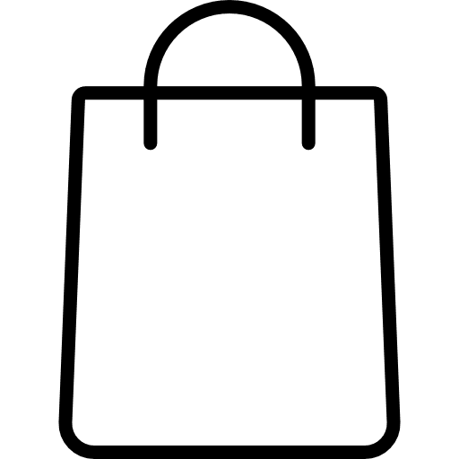 Bag online store shopping store bag icon