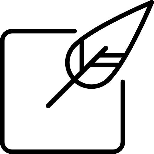 Feather feather bird ornamental icon