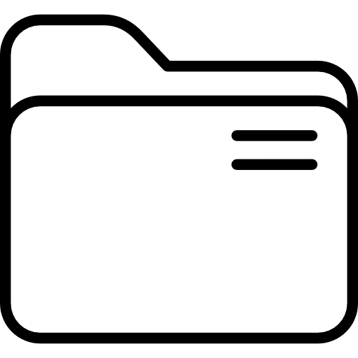 Folder data storage folder computing icon