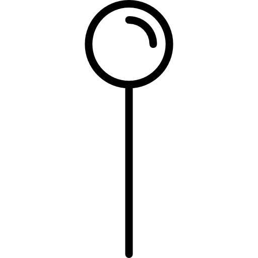 Pin pins sewing tool icon