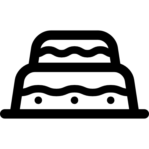 Cake sweet dessert baker icon