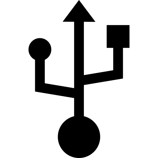 Usb symbol technology connection icon
