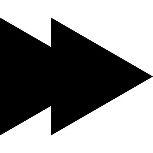 Fast forward multimedia option music player fast forward icon