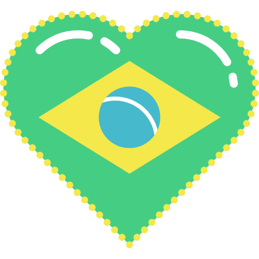 Brazil carnival country party icon