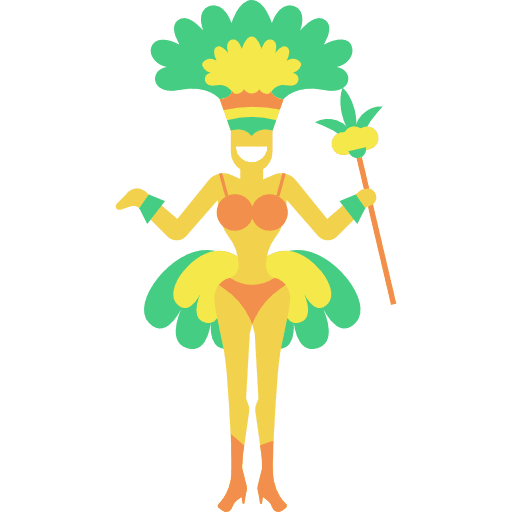 Dancer brazil celebration dancer icon