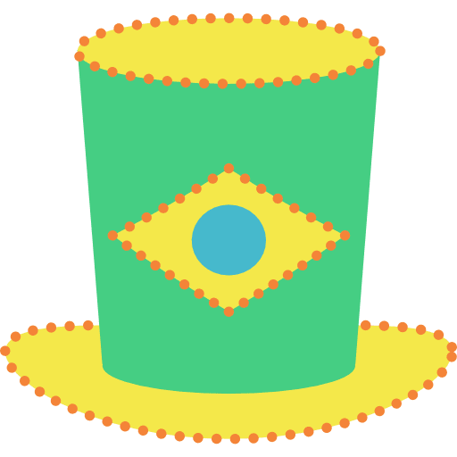 Hat carnival fashion brazil icon