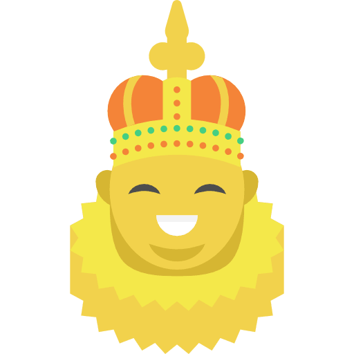 King momo costume brazil avatar icon