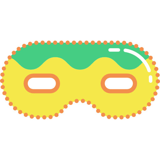 Mask mask party carnival icon