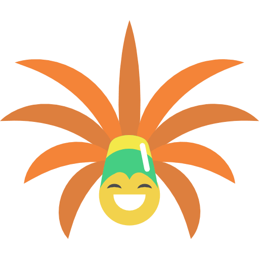 Dancer brazil people party icon