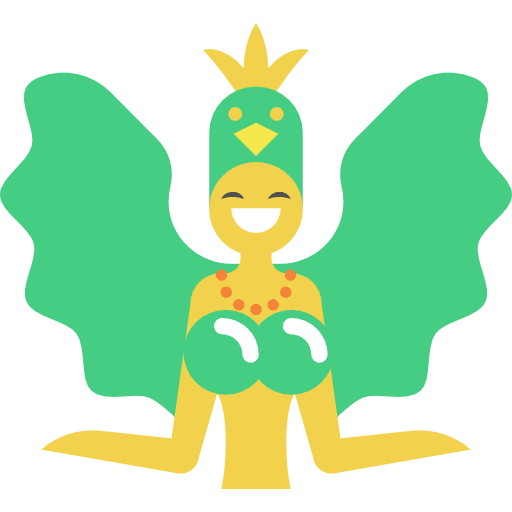 Dancer dancer people carnival icon