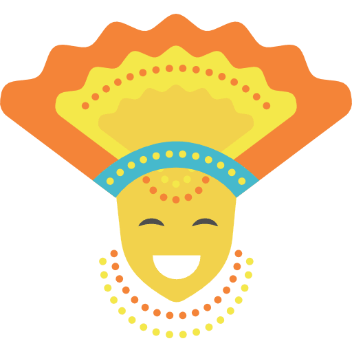 Dancer people avatar brazil icon