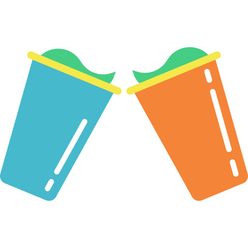 Drinks soda paper cup soft drink icon