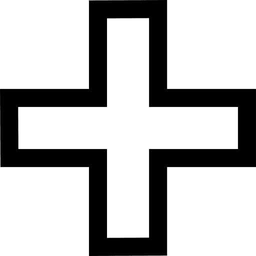 Plus plus maths plus sign icon