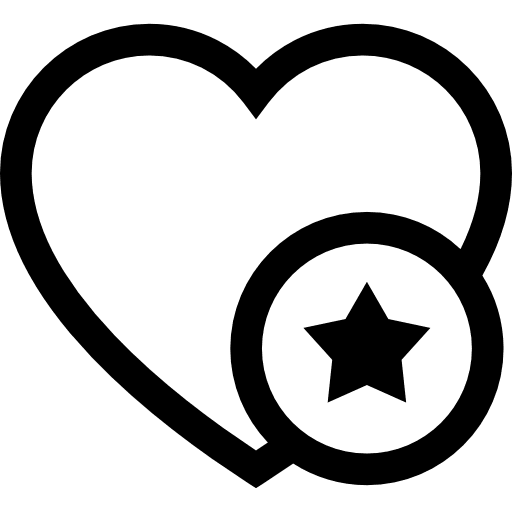 Heart heart rate shapes icon