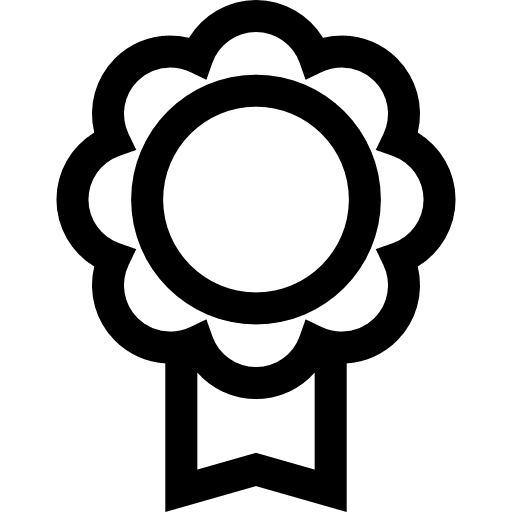 Medal emblem medal signs icon