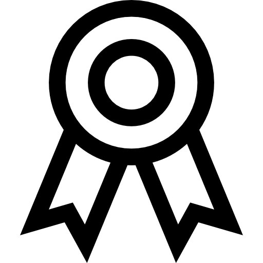 Medal insignia award badge icon