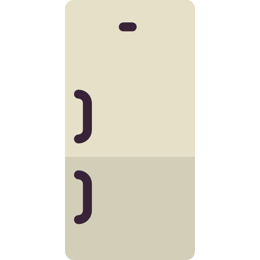 Fridge electronic cold kitchen icon