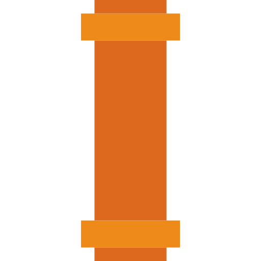 Pipe plumbering tools and utensils pipe icon