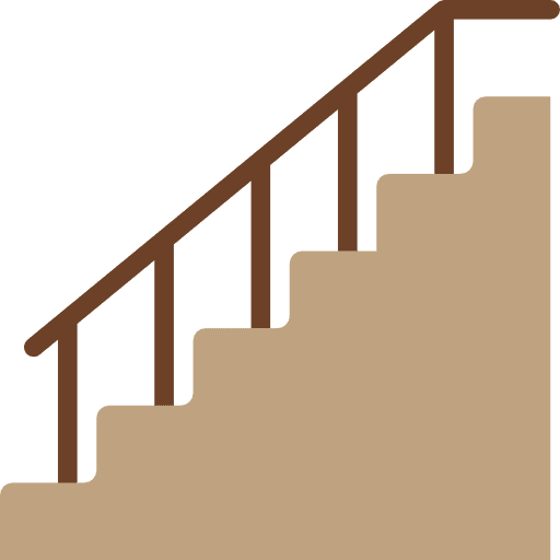 Stairs floor stair stairs icon