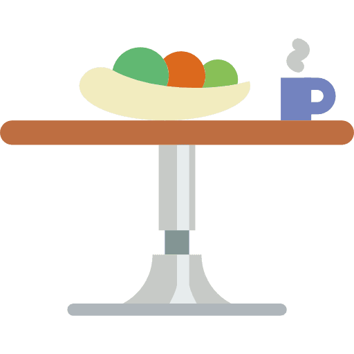 Table living room table furniture icon