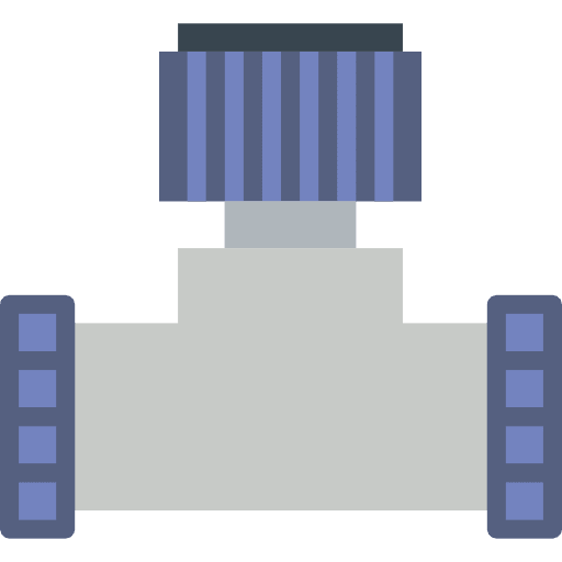 Valve gas pipe oil valve valve icon