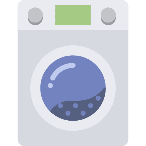 Washing machine electrical appliance wash clean icon