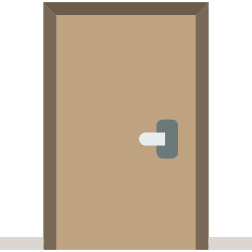 Door exit door doorway door icon