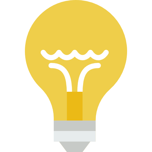Light bulb light bulb idea invention icon
