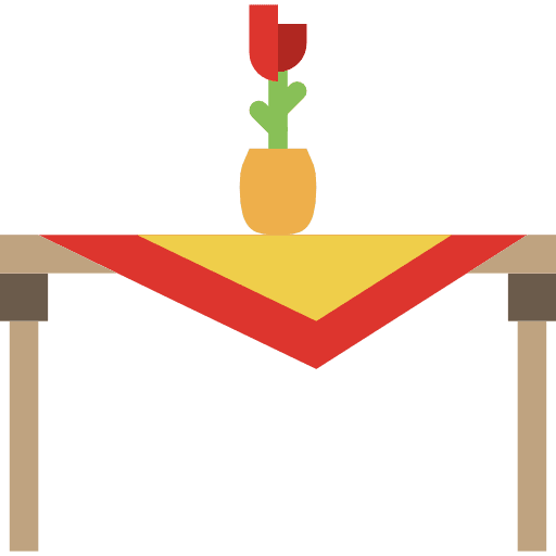 Table furniture table living room icon