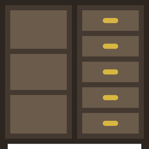 Chest of drawers elegant chest of drawers furniture icon