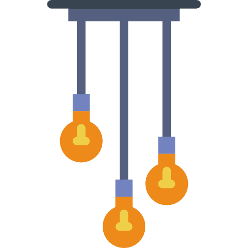Lights idea electricity lights icon