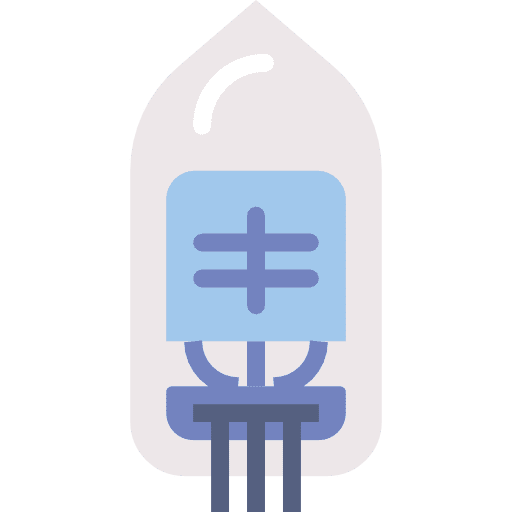 Light bulb technology invention idea icon