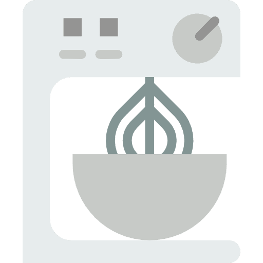 Mixer kitchen pack mixer tools and utensils icon