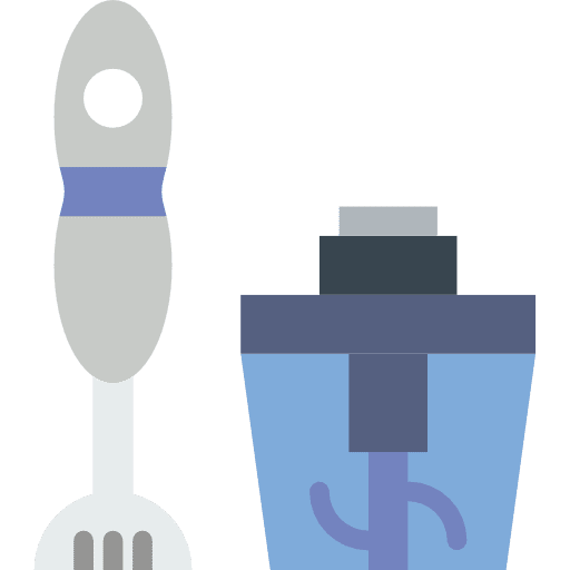 Mixer tools and utensils mixing kitchen pack icon