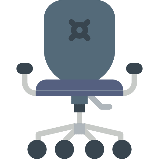Office chair comfort office chair chair icon