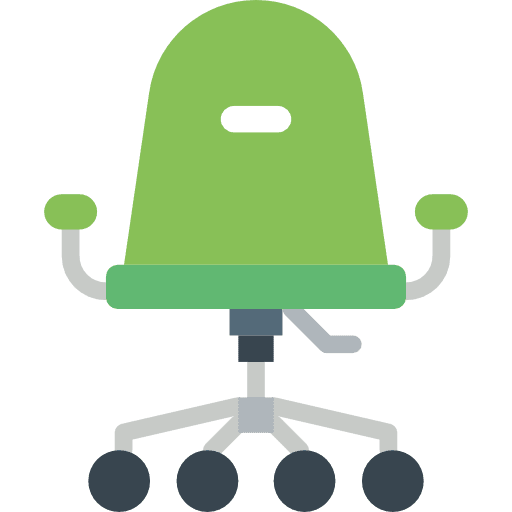 Office chair seat chair comfortable icon