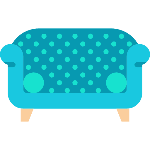 Sofa armchair livingroom sofa icon