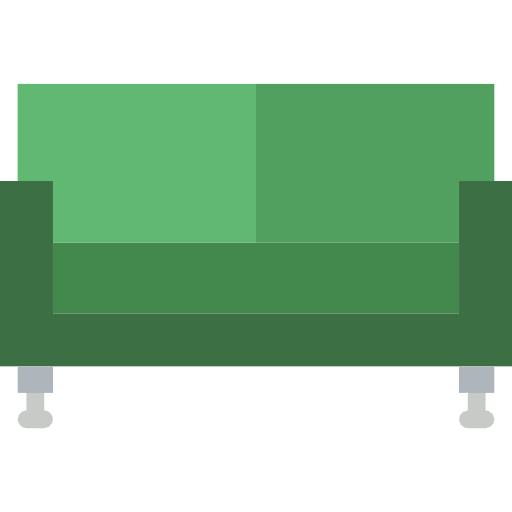 Sofa armchair sofa comfortable icon